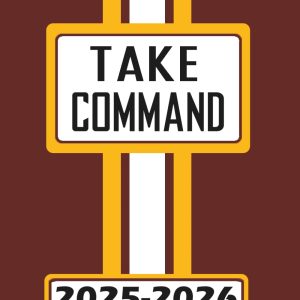 Washington Take Command Game Day Planner 2025-2026 Monthly Weekly Daily Planner with To-Do List, Notes, Goals, Calendars