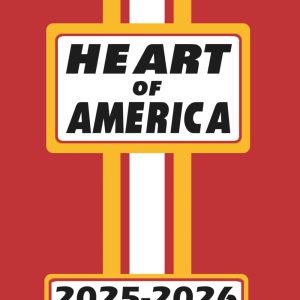 Kansas City Heart of America Game Day Planner 2025-2026 Monthly Weekly Daily Planner with To-Do List, Notes, Goals, Calendars