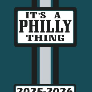 Philadelphia It’s a Philly Thing Game Day Planner 2025-2026 Monthly Weekly Daily Planner with To-Do List, Notes, Goals, Calendars