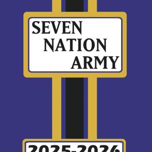 Baltimore Seven Nation Army Game Day Planner 2025-2026 Monthly Weekly Daily Planner with To-Do List, Notes, Goals, Calendars