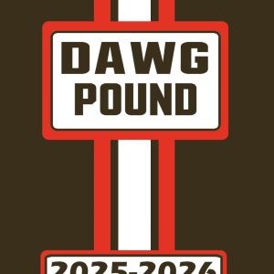 Cleveland Dawg Pound Game Day Planner 2025-2026 Monthly Weekly Daily Planner with To-Do List, Notes, Goals, Calendars